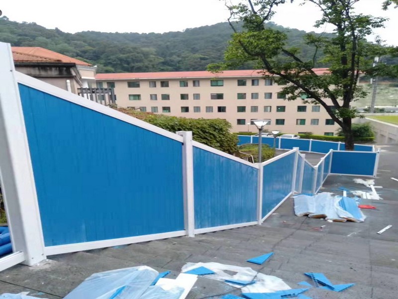 云龙pvc围挡板