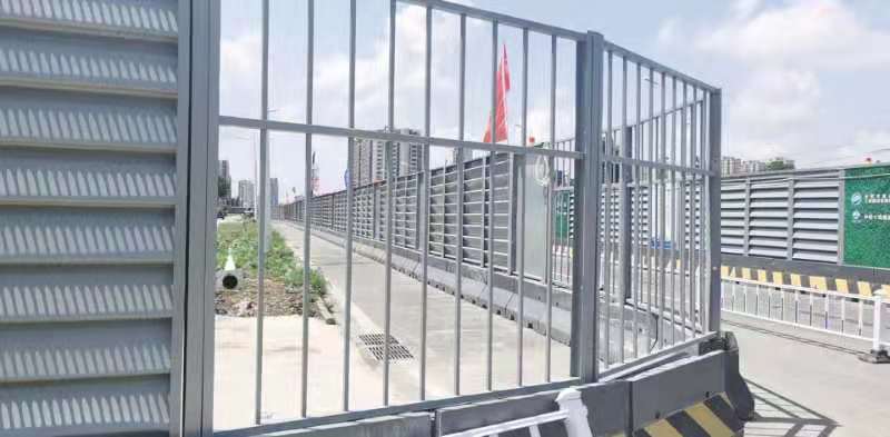 云龙装配式百叶钢构围挡